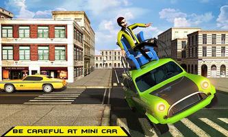 Mr. Pean Mini Car Driving: City Adventure スクリーンショット 1