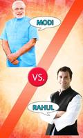 Vote For Modi or Rahul poster