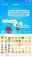 Messaging7 theme for Doraemon1 تصوير الشاشة 3