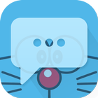 Messaging 7 Theme for Doraemon icono
