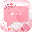 Love Pink Theme-Messaging 7