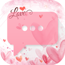 Love Pink Theme-Messaging 7 APK