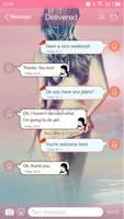 1 Schermata My Girl Theme - Messaging 7