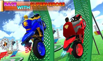 Superheroes city Stunt racing 2018 capture d'écran 2