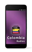 Poster Emisoras Colombianas FM AM