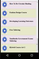 Tailoring Course Syllabus capture d'écran 3