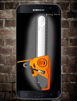 Fake Electric Chainsaw Prank Affiche