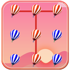 Balloon Pattern Lock Screen أيقونة