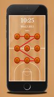 Basketball Pattern Lock captura de pantalla 2