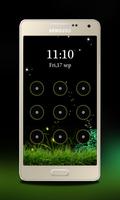 پوستر Fireflies Pattern Lock