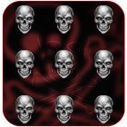 Skull Pattern Lock icône