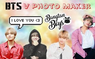 BTS V Photo Maker Affiche