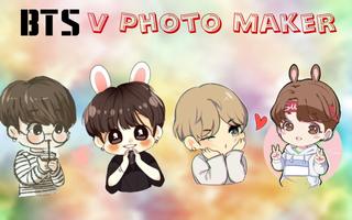 BTS V Photo Maker screenshot 1