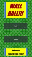 WALL BALL FREE!!! PUZZLE GAME Affiche
