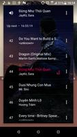 Flat Music Player پوسٹر