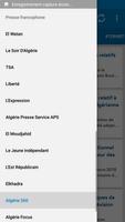 Alg-presse | صحف إلكترونية جزائرية capture d'écran 1