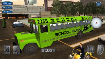 Crazy School Bus Driver 2017 ™ capture d'écran 2
