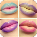 Women Lip makeup 2018