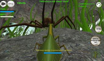Praying Mantis Simulator 3D الملصق