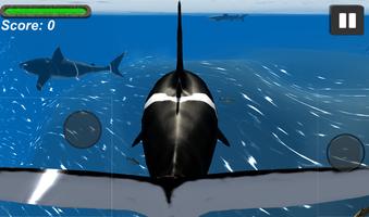Orca Whale Simulator 3D imagem de tela 3
