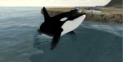 Orca Whale Simulator 3D ポスター