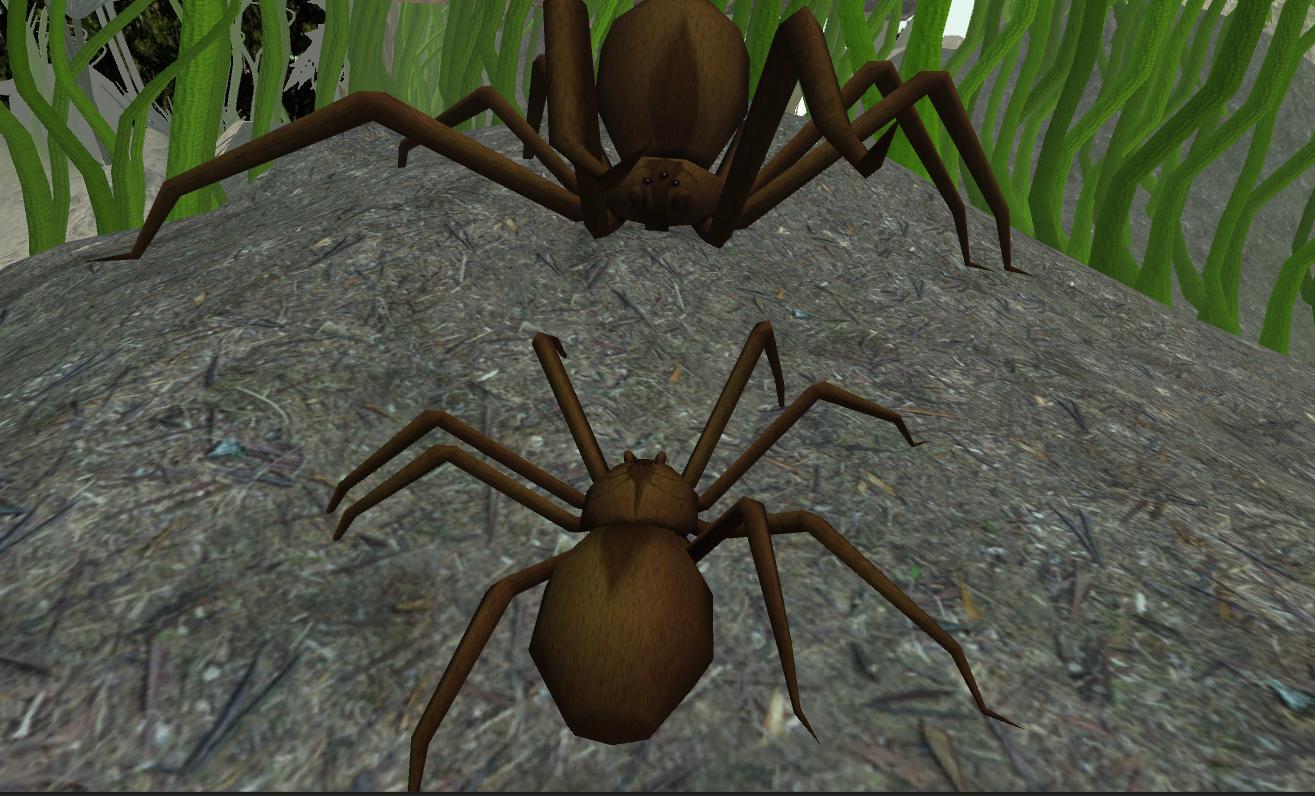 Паук в игре. Остров Айтолико с пауками. Игра с огромными пауками. Паук из игры.