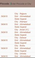 Gujarat Pincode,Rto STD code capture d'écran 2
