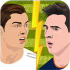 CR7 vs Messi icône