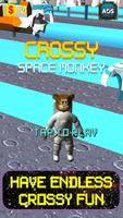 Crossy Monkey - Endless Arcade постер