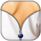 Girl Dress Unzip Zipper Lock icon