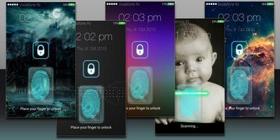 FingerPrint Lock Screen Prank poster