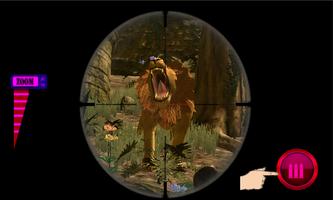Caçador africano do leão 3D imagem de tela 1