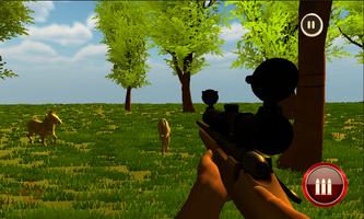 Zebra Safari Hunter - Wild Hunter 3D Simulation capture d'écran 2