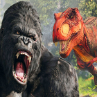 Apes Vs Dino - Thrones of War icône