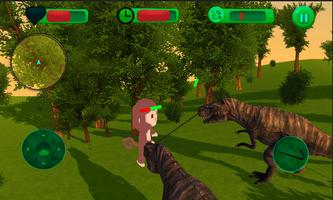 Apes Vs Dino - Thrones of War screenshot 1