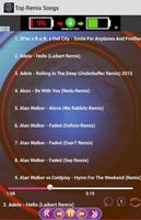 Top Remix Songs capture d'écran 1