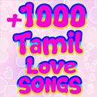 1000 Tamil Love Songs icône