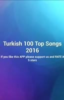Turkish 100 Top Songs 2016 Affiche
