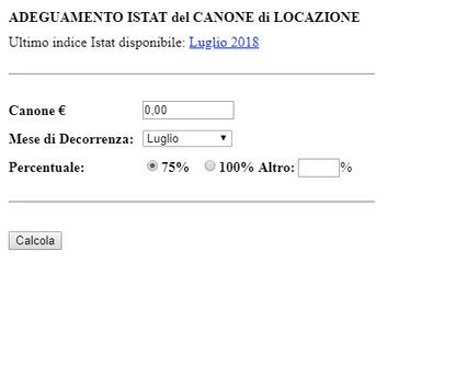 Adeguamento Istat Canone Locazione O Assegno For Android Apk