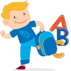 Aprender ingles jugando con letras del abecedario أيقونة