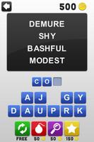 4 Words Genius - SAT GRE Words পোস্টার