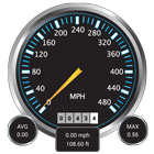 Snelheid Meter GPS-icoon