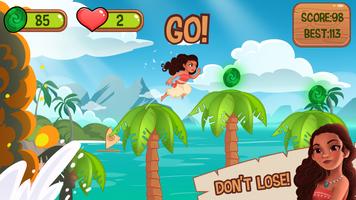 Adventure princess jump پوسٹر