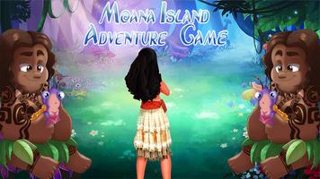 👰 Princess моана Island: adventure game Plakat