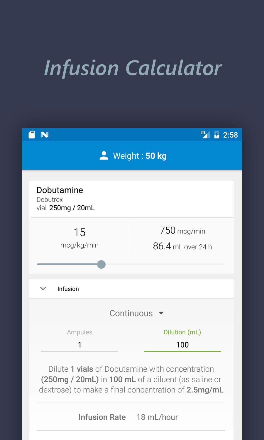 Infinite Dose Calculator Free For Android Apk Download