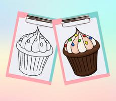 Learn how to Draw Cakes پوسٹر