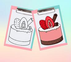 Learn how to Draw Cakes 스크린샷 1