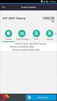 SAP Training Events Management screenshot 3