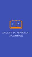 English To Afrikaan Dictionary Cartaz