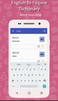 English To Filipino Dictionary تصوير الشاشة 2